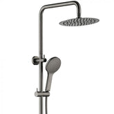 Fienza Kaya Twin Shower Top Inlet - Gun Metal